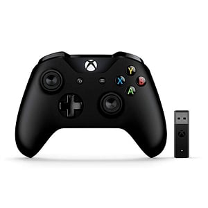 Microsoft Xbox Mando y adaptador inalámbrico para Windows