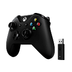 Microsoft Xbox Mando y adaptador inalámbrico para Windows Microsoft Xbox Mando y adaptador inalámbrico para Windows
