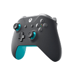 Microsoft Xbox Mando inalámbrico GrisAzul  Gamepad