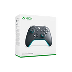 Microsoft Xbox Mando inalámbrico GrisAzul  Gamepad