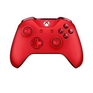 Microsoft Xbox Mando inalámbrico Rojo  Gamepad