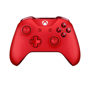 Microsoft Xbox Mando inalámbrico Rojo  Gamepad