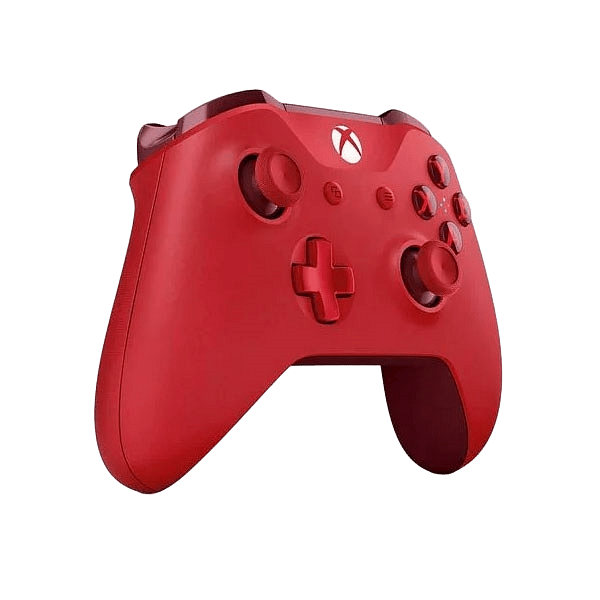 Microsoft Xbox Mando inalámbrico Rojo  Gamepad