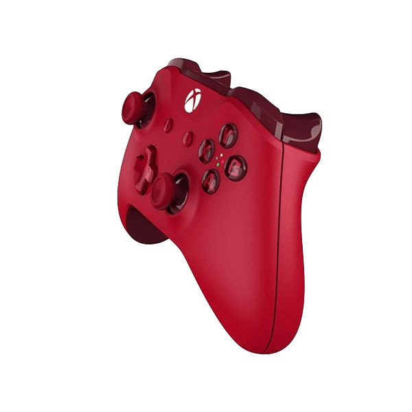 Microsoft Xbox Mando inalámbrico Rojo  Gamepad