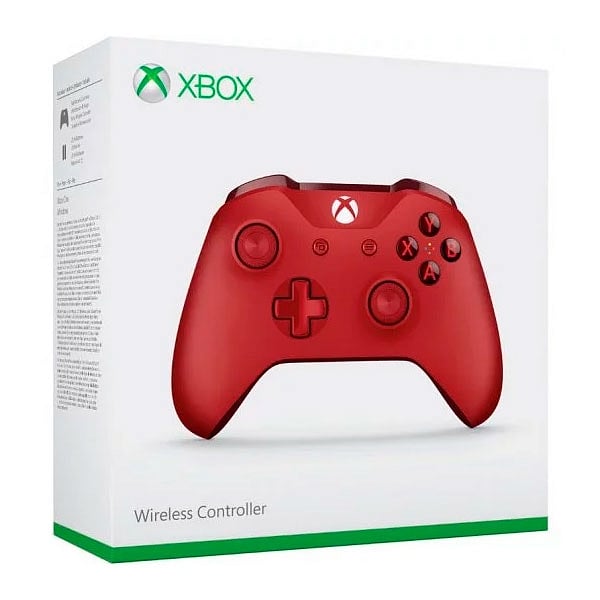 Microsoft Xbox Mando inalámbrico Rojo  Gamepad