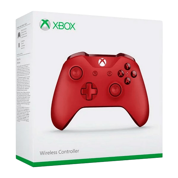 Microsoft Xbox Mando inalámbrico Rojo  Gamepad