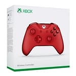 Microsoft Xbox Mando inalámbrico Rojo  Gamepad