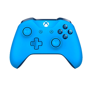 Microsoft Xbox Mando inalámbrico Azul  Gamepad