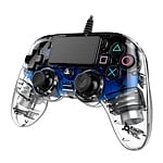 Nacon PS4 oficial transparente LED azul  wired  Gamepad