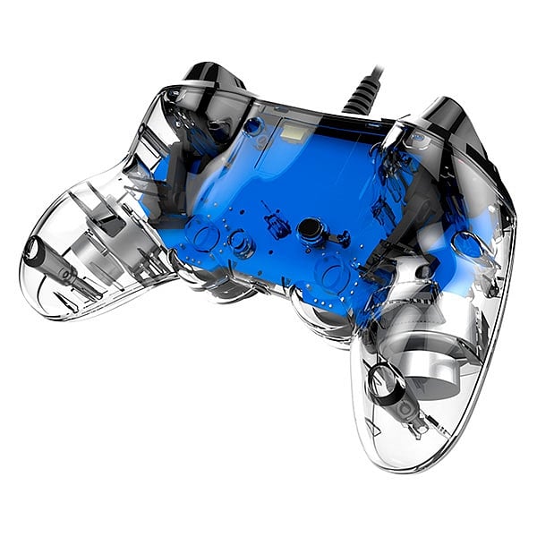 Nacon PS4 oficial transparente LED azul  wired  Gamepad