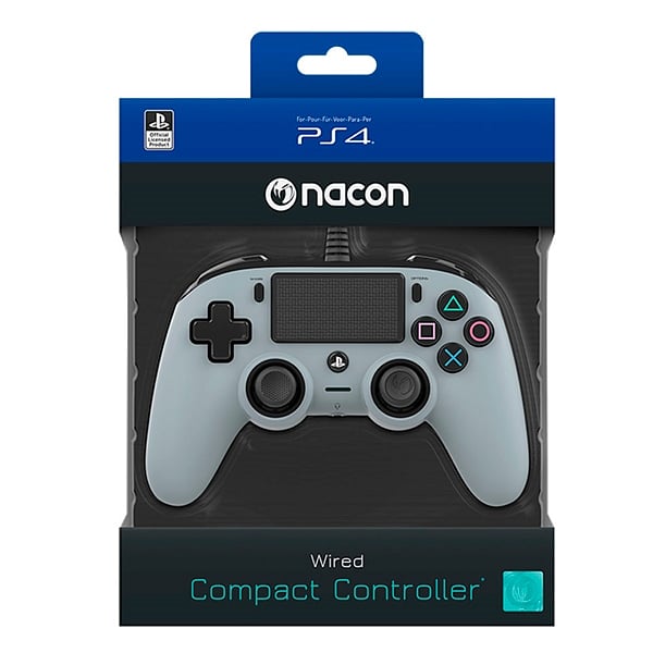 Nacon PS4 oficial gris wired  Gamepad