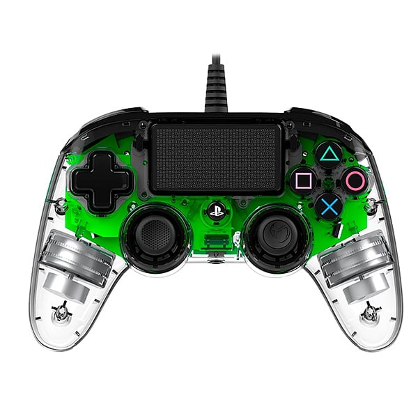 Nacon PS4 oficial transparente LED verde  wired  Gamepad
