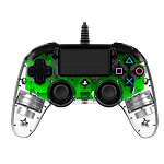 Nacon PS4 oficial transparente LED verde  wired  Gamepad