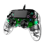 Nacon PS4 oficial transparente LED verde  wired  Gamepad