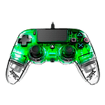 Nacon PS4 oficial transparente LED verde  wired  Gamepad