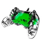 Nacon PS4 oficial transparente LED verde  wired  Gamepad