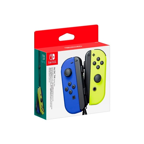Nintendo Switch JoyCon pack 2 azulamarillo  Gamepad