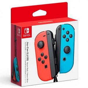 Nintendo Switch JoyCon pack 2 rojo neónazul  Gamepad