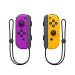 Nintendo Switch JoyCon pack 2 moradonaranja  Gamepad