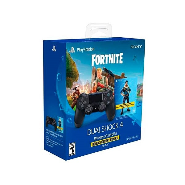 Sony PS4 mando DualShock 4 V2 negro  Fortnite  Gamepad