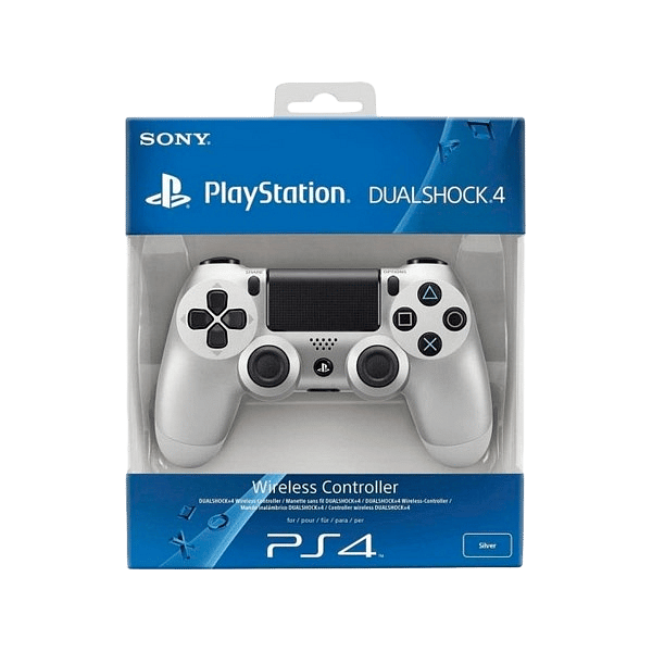 Sony PS4 mando DualShock 4 V2 Silver  Gamepad
