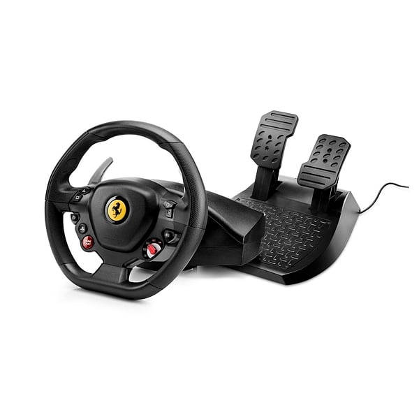Thrustmaster T80 RW Ferrari 488 GTB  Volante y Pedales