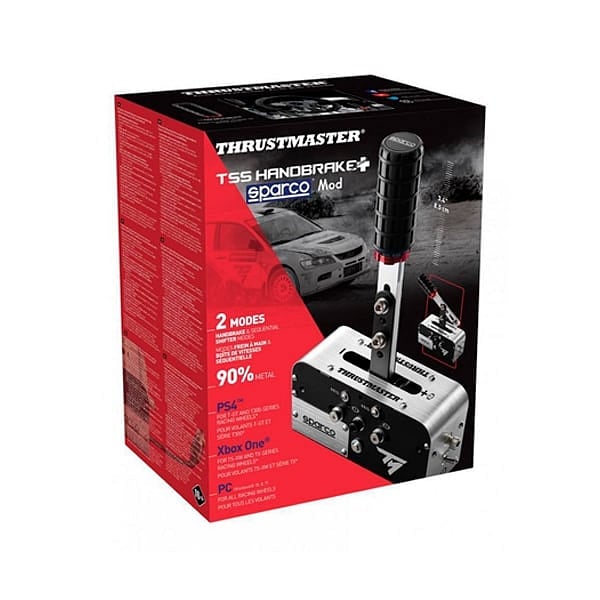 Thrustmaster TSS Handbrake Sparco Mod PS4  XboxOne  PC  Cambio de marchas Freno de mano
