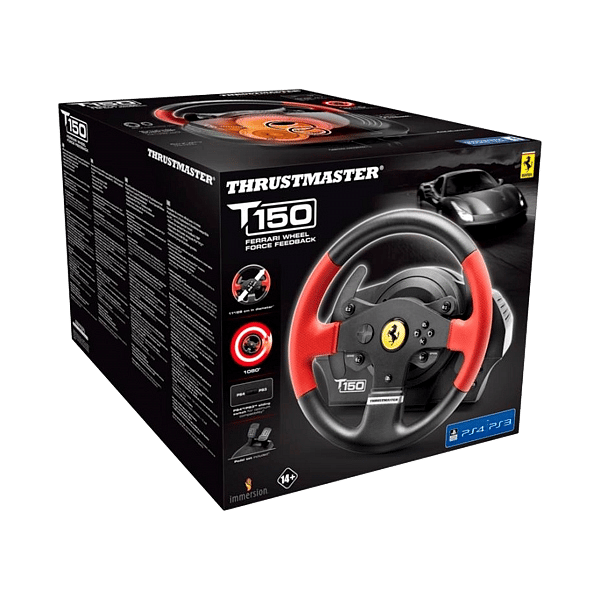 Thrustmaster T150 Ferrari Wheel Force Feedback  Volante y pedales