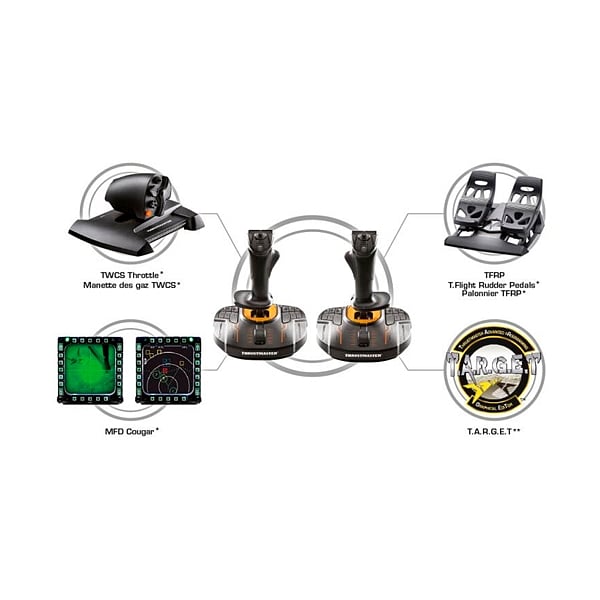 Thrustmaster T16000M FCS Space Sim Duo  Joystick