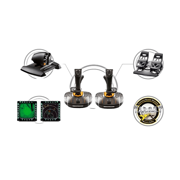 Thrustmaster T16000M FCS Space Sim Duo  Joystick