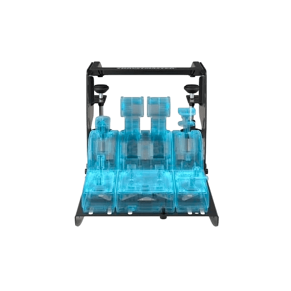 Thrustmaster TM Flying Clamp para Dispositivos de Simulación de Vuelo  Anclaje Metálico de Escritorio