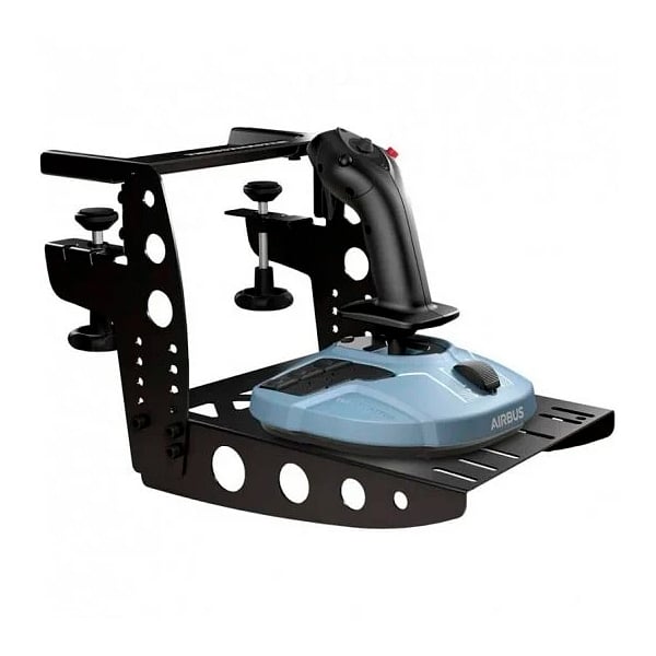 Thrustmaster TM Flying Clamp para Dispositivos de Simulación de Vuelo  Anclaje Metálico de Escritorio