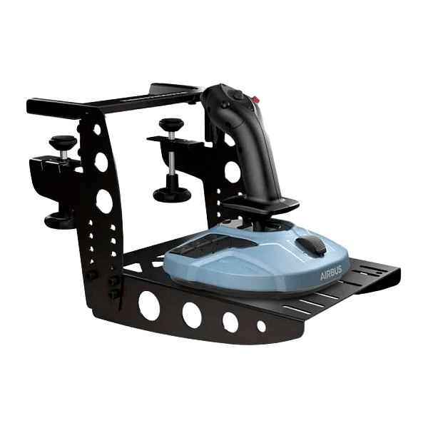 Thrustmaster TM Flying Clamp para Dispositivos de Simulación de Vuelo  Anclaje Metálico de Escritorio