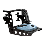 Thrustmaster TM Flying Clamp para Dispositivos de Simulación de Vuelo  Anclaje Metálico de Escritorio