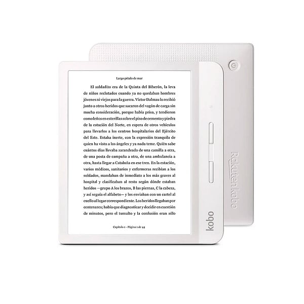 Kobo Libra H20 eReader 7 Blanco  Libro Electrónico