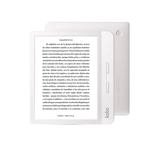 Kobo Libra H20 eReader 7 Blanco  Libro Electrónico