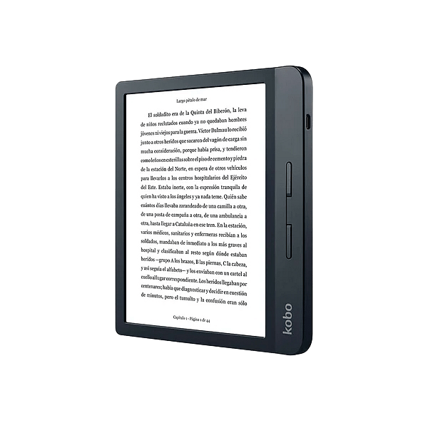 Kobo Libra H20 eReader 7 Negro  Libro Electrónico