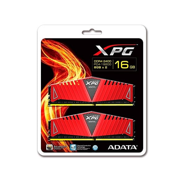 ADATA XPG Z1 DDR4 16GB2X8GB 2400MHz  Memoria RAM