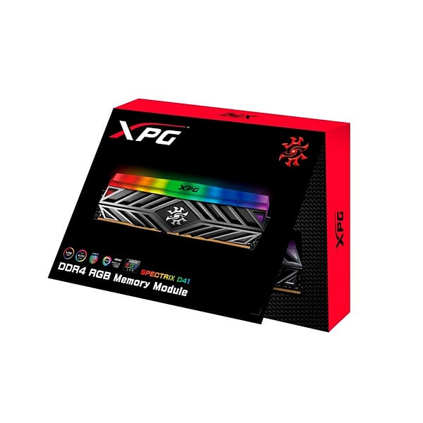 ADATA XPG Spectrix D41 Gris DDR4 16GB 3200MHz  Memoria RAM