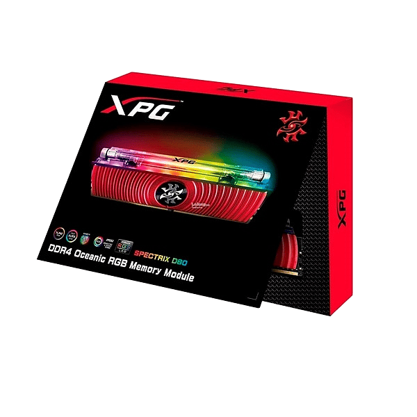 ADATA XPG Spectrix D80 Roja DDR4 8GB 3200MHz  Memoria RAM