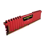 Corsair Vengeance LPX DDR4 2666Mhz 8GB Roja  Memoria RAM