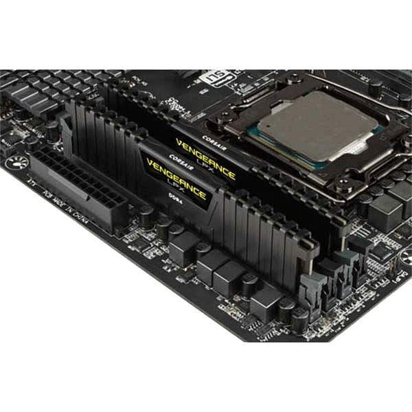 Corsair Vengeance LPX DDR4 2666MHz 32GB 2x16 negro  RAM