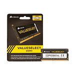 MEMORIA SODIMM DDR4 8GB PC417000 2133MHZ CORSAIR CL15 12V MEMORIA SODIMM DDR4 8GB PC417000 2133MHZ CORSAIR CL15 12V