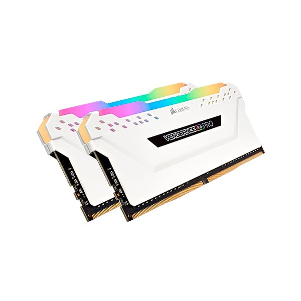 Corsair Vengeance RGB Pro 16GB 2 x 8 GB DDR4 3200MHz White  Memoria RAM