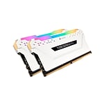 Corsair Vengeance RGB Pro 16GB 2 x 8 GB DDR4 3200MHz White  Memoria RAM