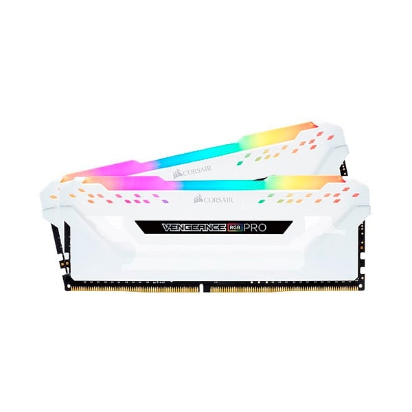 Corsair Vengeance RGB Pro 16GB 2 x 8 GB DDR4 3200MHz White  Memoria RAM