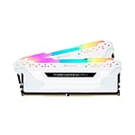 Corsair Vengeance RGB Pro 16GB 2 x 8 GB DDR4 3200MHz White  Memoria RAM