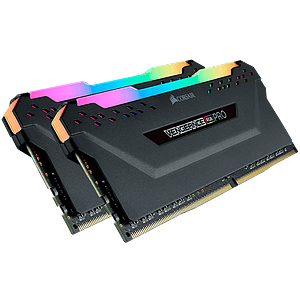 MEMORIA KIT DDR4  32GB2X16GB PC425600 3200MHZ CORSAIR VENGEANCE RGB PRO SL