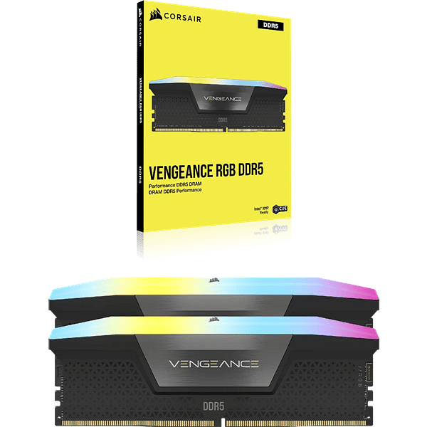 Corsair Vengeance RGB 16GB 2x8GB 5200MHz  Memoria RAM DDR5 CL40