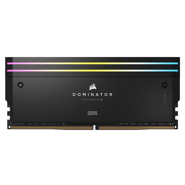 Corsair DOMINATOR Titanium RGB Black 96GB 2x48GB 6800MHz  Memoria RAM DDR5 CL40